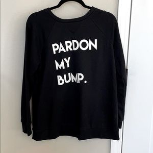 Motherhood maternity sweatshirt